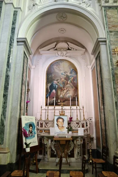 Ischia Campanie Italie Mai 2022 Intérieur Église Saint Esprit Xviiie — Photo