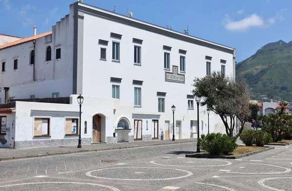 Forio Campania Italy May 2022 Town Hall Building Del Soccorso — 图库照片