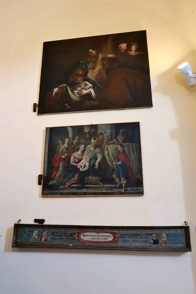 Forio Campania Italia Mai 2022 Interiorul Bisericii Santa Maria Del — Fotografie, imagine de stoc