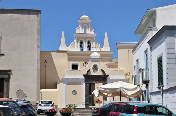 Forio Kampanien Italien Mai 2022 Kirche Santa Maria Visitapoveri Aus — Stockfoto