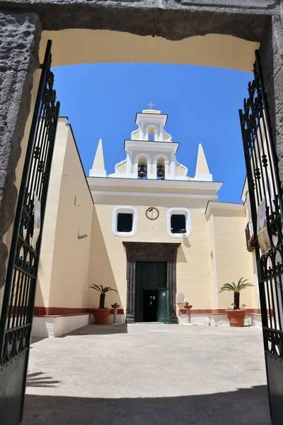 Forio Campania Italia Mayo 2022 Iglesia Santa Maria Visitapoveri Del — Foto de Stock