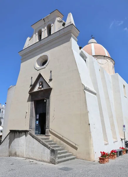 Forio Campania Italy May 2022 17Th Century Church San Gaetano — Stock Photo, Image