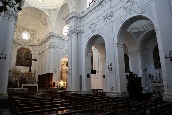 Искья Кампания Италия Мая 2022 Года Кафедральный Собор Санта Мария — стоковое фото
