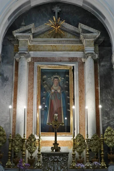 Ischia Campanie Italie Mai 2022 Intérieur Cathédrale Santa Maria Assunta — Photo