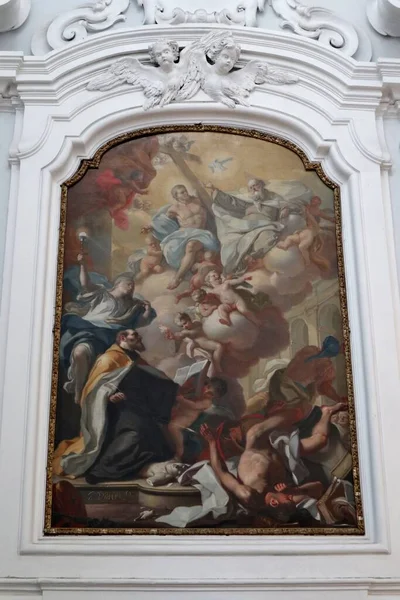 Ischia Campania Italia Mai 2022 Interiorul Catedralei Din Secolul Xviii — Fotografie, imagine de stoc