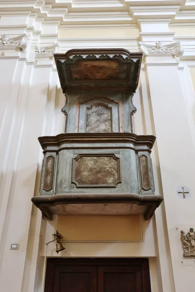 Ischia Campania Italië Mei 2022 Interieur Van Achttiende Eeuwse Kerk — Stockfoto