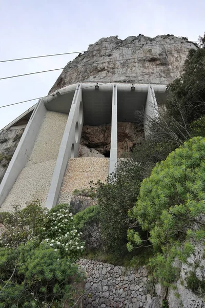 Anacapri Campania Talya Mart 2022 Scala Fenicia Dan Viaduct — Stok fotoğraf