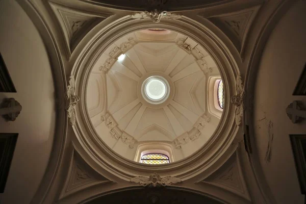 Capri Campania Italy March 2022 Interior Seventeenth Century Church Santo — Fotografia de Stock