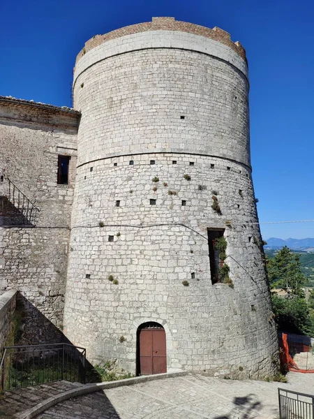 Ferrazzano Molise Italy July 2022 Carafa Castle Dating Late 15Th — ストック写真