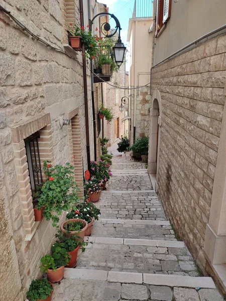 Ferrazzano Molise Italy July 2022 Glimpse Village Alleys Old Town — Photo