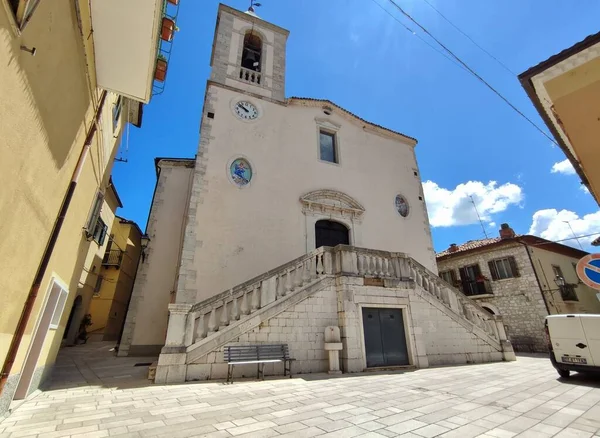 Mirabello Sannitico Molise Italy July 2022 Church Santa Maria Assunta — Foto de Stock