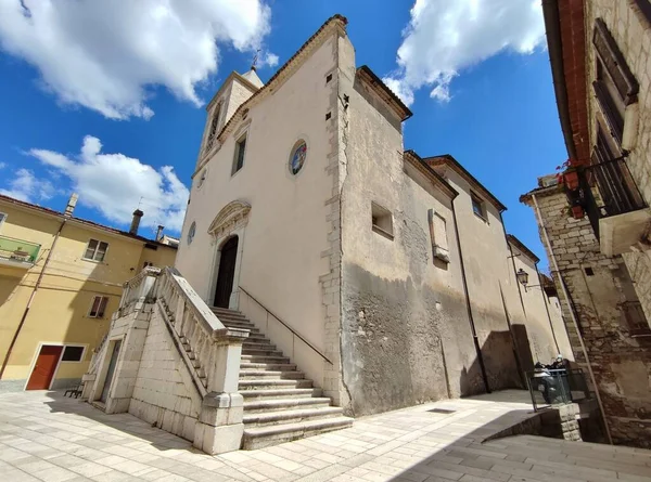 Mirabello Sannitico Molise Italy July 2022 Church Santa Maria Assunta — Zdjęcie stockowe