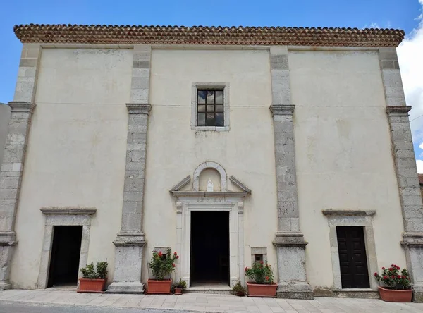 Oratino Molise Italy July 2022 Church Santa Maria Loreto Built — Foto Stock
