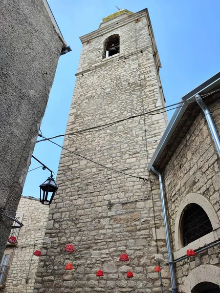 Oratino Molise Italy July 2022 Church Santa Maria Assunta Cielo — Stok fotoğraf