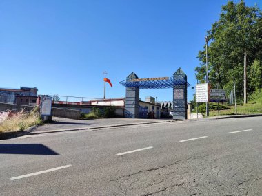 Campobasso, Molise, Italy - July 13, 2022: Faculty of Medicine and Surgery in Viale Luigi Montalb on Monte Tappino