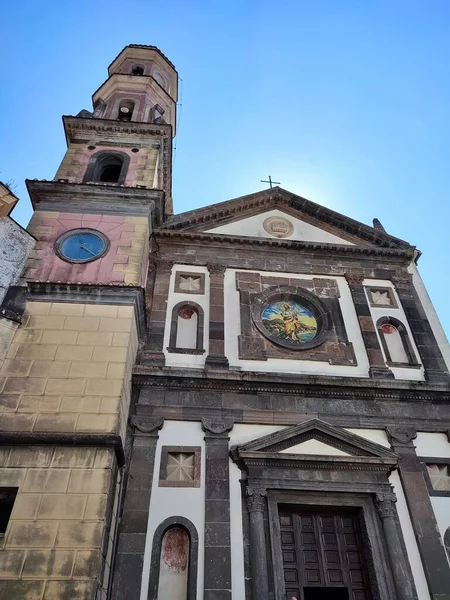 Vietri Sul Mare Campania Italy September 2021 Cathedral San Giovanni —  Fotos de Stock