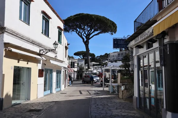 Anacapri Campania Italy March 2022 View Alleys Village — 图库照片