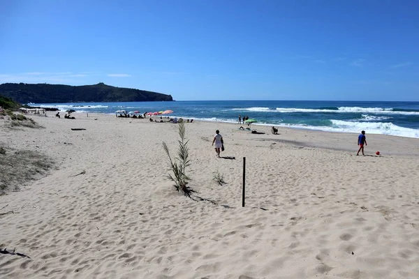 Palinuro Campania Italia Septiembre 2022 Tramo Costa Largo Playa Saline — Foto de Stock