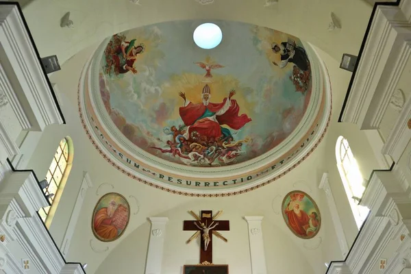 Camerota Campania Italia Septiembre 2022 Interior Iglesia Santa Maria Delle — Foto de Stock