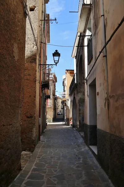 Camerota Campania Ιταλία Σεπτεμβρίου 2022 Δρόμοι Της Παλιάς Πόλης — Φωτογραφία Αρχείου