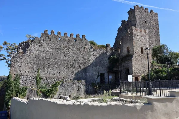 Camerota Kampanien Italien September 2022 Marchesale Castle Normannischen Ursprungs Das — Stockfoto