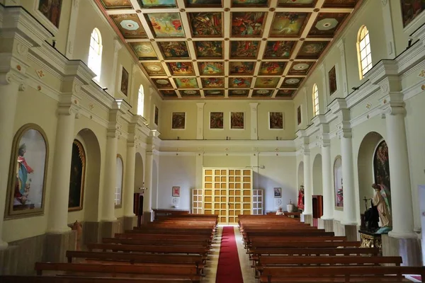 Camerota Campania Italy September 2022 Interior Xvi Століття Church Santa — стокове фото