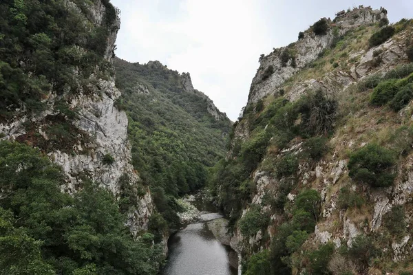 San Severino Kampanien Italien September 2022 Ruinen Des Verlassenen Mittelalterlichen — Stockfoto