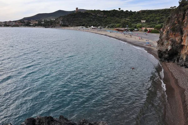 Marina Cameroon Italy 2022 Glimpse Lentiscelle Beach — 스톡 사진