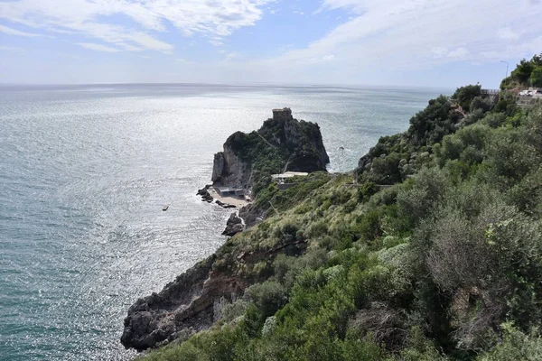 Conca Dei Marini Campania Itália Outubro 2022 Seção Costa Amalfi — Fotografia de Stock