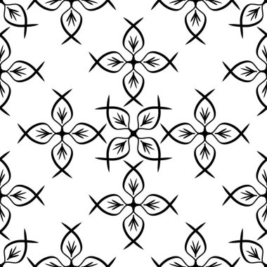 Çizgisiz desen izole edildi. El çizimi sanat eseri. Taslak vektör stok çizimi. EPS 10