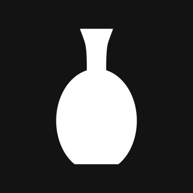 Doodle bottle icon. Stencil wine bottle. Alcoholic drinks, sparkling wine and celebration. Vector stock illustration. EPS 10