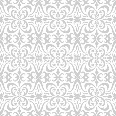 Eski, dikişsiz desen. El çizimi sanat eseri. Vektör hisse senedi çizimi. EPS 10