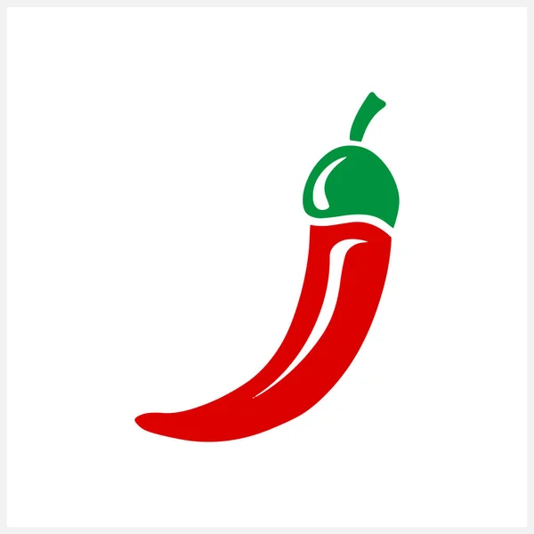 辣椒图标孤立 辣蔬菜 墨西哥食物 热红辣椒 矢量股票说明 Eps — 图库矢量图片