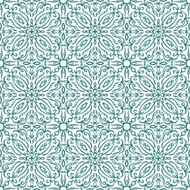 Çizgisiz desen izole edildi. El çizimi sanat eseri. Taslak vektör stok çizimi. EPS 10