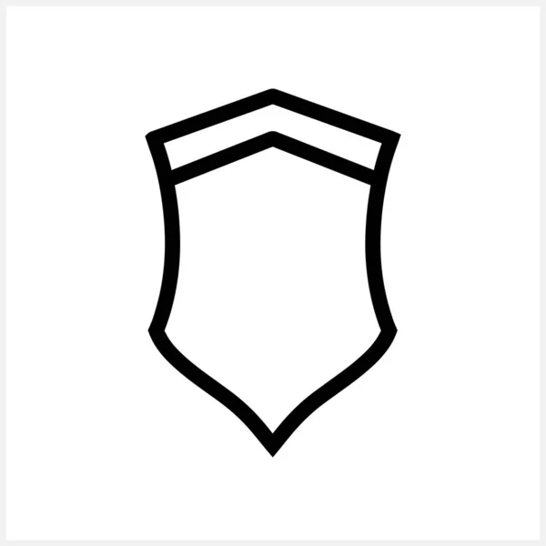 Escudo Icono Guardia Aislado Doodle Clipart Ilustración Stock Vectorial Eps — Archivo Imágenes Vectoriales