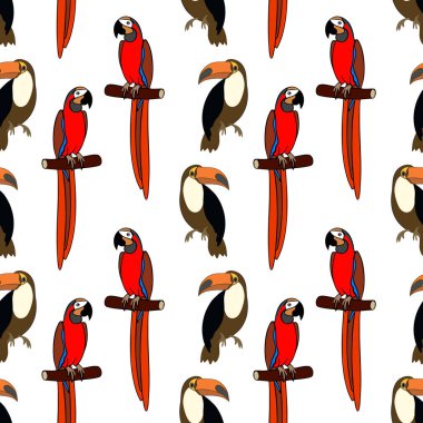 Karalamalı kuş deseni. El yapımı hayvan. El çizimi kuş. Vektör hisse senedi çizimi. EPS 10