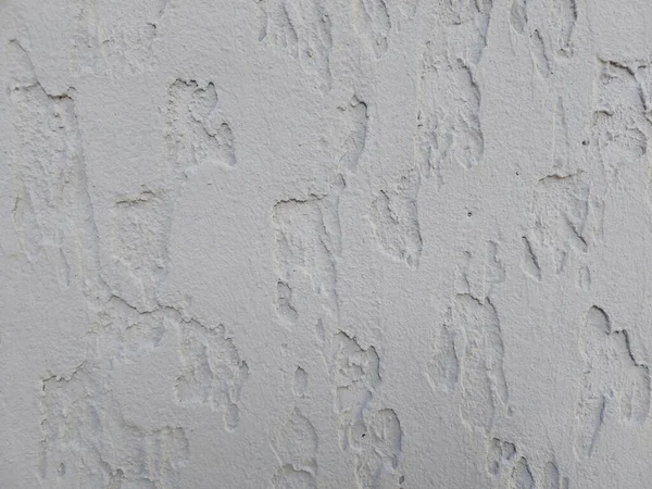 Plaster Background Cement Wall Texture Cracks Old Wall Moisture Released — Stockfoto