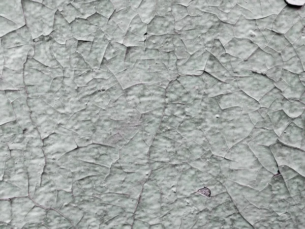 Plaster Background Cement Wall Texture Cracks Old Wall Moisture Released — Stockfoto