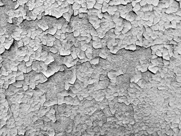 Plaster Background Cement Wall Texture Cracks Old Wall Moisture Released — Stok fotoğraf