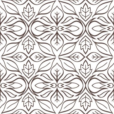 Çizgisiz desen izole edildi. El çizimi sanat eseri. Taslak vektör stok çizimi. EPS 10