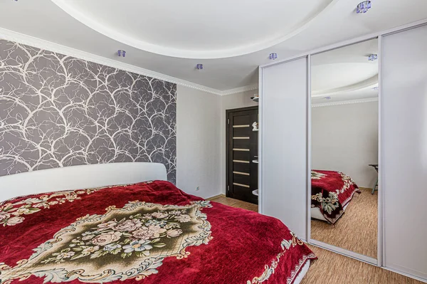 Russland Moscow Mai 2020 Innenraumwohnung Modern Hell Und Gemütlich Allgemeine — Stockfoto