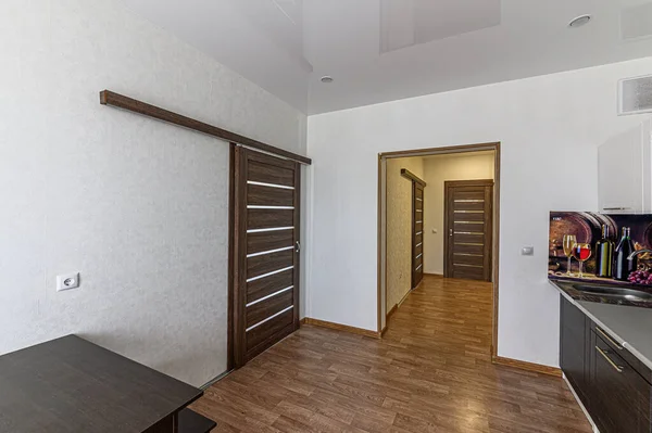 Russia Moscow May 2020 Interior Room Apartemen Modern Cerah Nyaman — Stok Foto