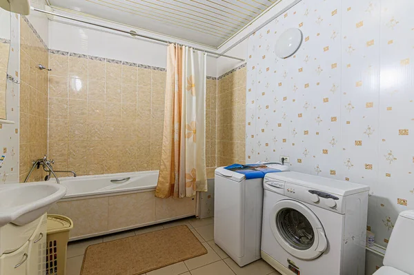 Oroszország Moszkva Május 2020 Belső Szoba Apartman Modern Világos Hangulatú — Stock Fotó