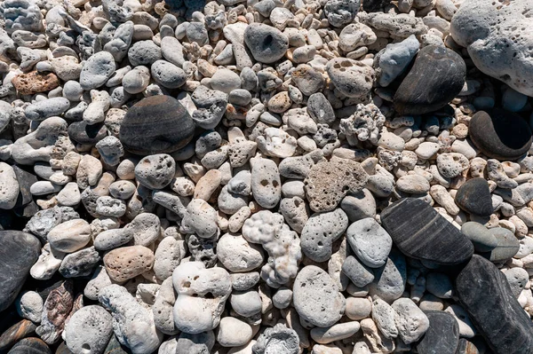 Coral Envejecido Piedra Playa Beauty Stone Koh Hin Ngam Island — Foto de Stock