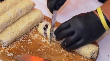 Büfe, yemek hazır.