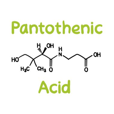 Pantotenik asit, sağlıklı besin etiketi tasarımı