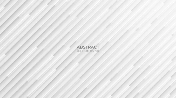抽象的な現代的なラインの背景 白とグレーの幾何学的な質感 ベクターアートイラスト — ストックベクタ