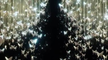 Abstrac Chandelier Light Luxuly, festival filmleri ve kutlama sahnesinde sinema için kullanılan bir film. Sahne, başlık ve logolar için de iyi bir geçmiş..