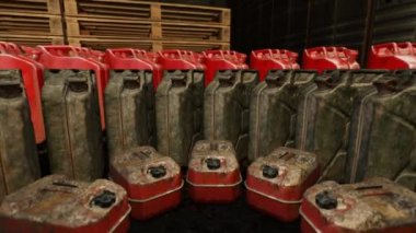 Jerrycan For Oil Safe Depolama (Jerrycan for Oil Safe Storage), belgesel filmleri ve borsa sahnesindeki sinema görüntüleri için kullanılan bir filmdir. Sahne, başlık ve logolar için de iyi bir geçmiş..
