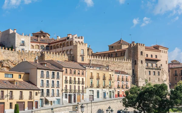 Cidade Medieval Segóvia Uma Das Mais Belas Cidades Espanha — Fotografia de Stock